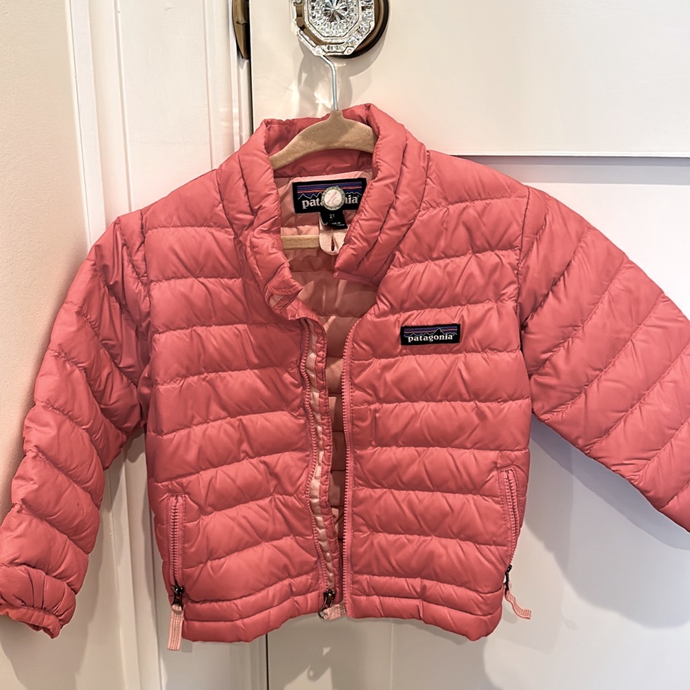 Patagonia kids 2T pink jacket (down sweater)